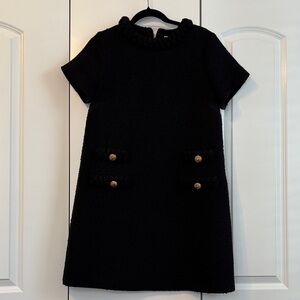 Tuckernuck black tweed Jackie dress, medium